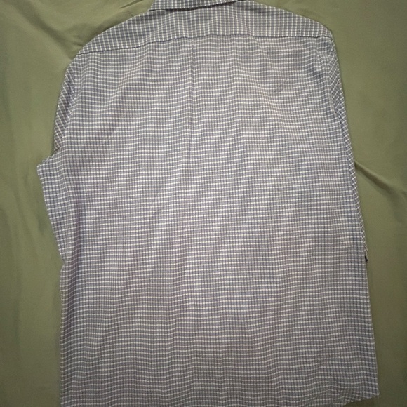 Calvin Klein Slim Fit Long Sleeve Dress Shirt Checkered - Picture 3 of 3